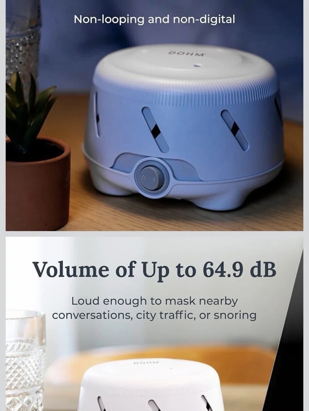 Yogasleep Dohm Uno Natural White Noise Machine